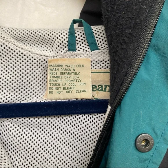VTG L.L. Bean Parka Windbreaker Jacket, Unisex S - Picture 4 of 9